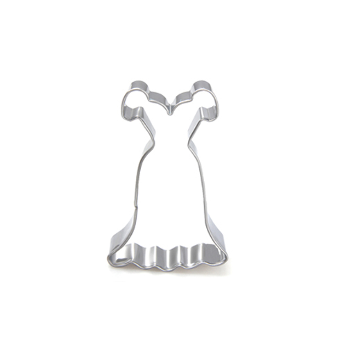 Short sleeves Wedding font b dress b font Stainless steel cake mold buscuit cutter
