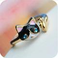 Animal Ring Vintage Cat Rings With Tail Anillos Punk Animal Rings for Women Anel Men Cat