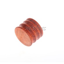 New 1Pc Leather Burnisher Cocobolo Slicker Leather Tool