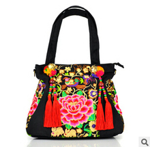 Nation Manual Channel Handbag Characteristic Embroidered Bags Cloth Women Bag Ladies Hand Embroidery Bag Leisure Chinese