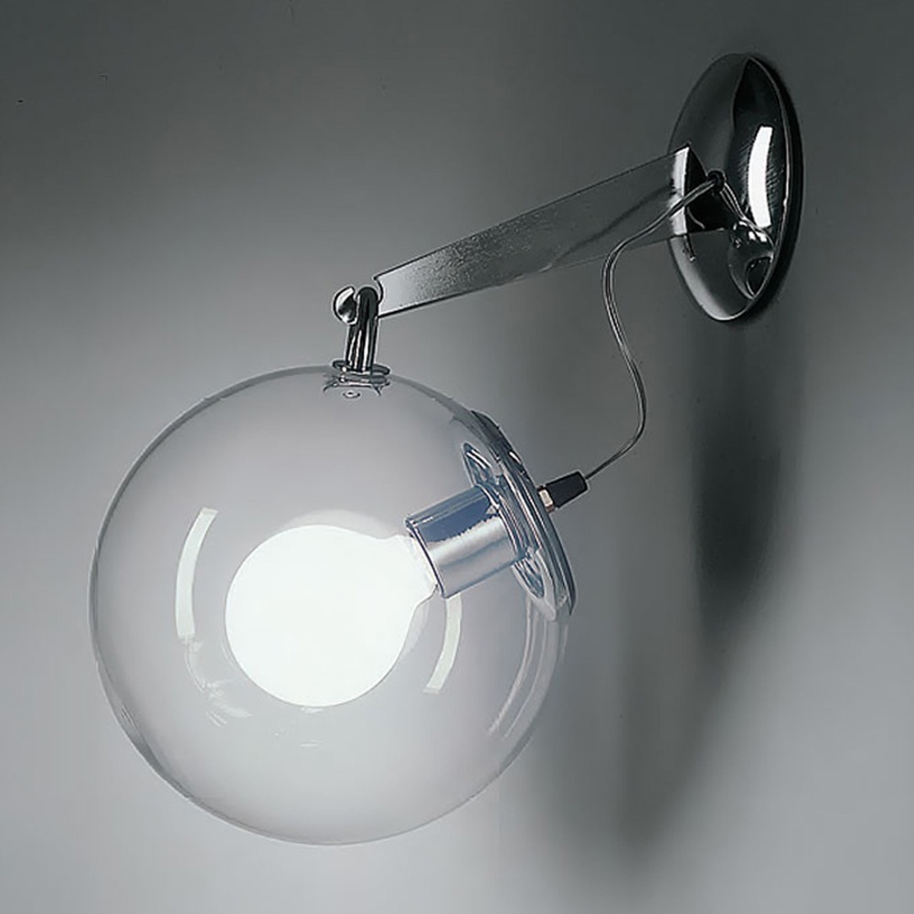 Buy ikea fashion bubble glass wall sconce nordic brief magic globe ...