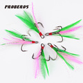 30pcs Lot Fishing Hook Fly Tying Hooks Treble Hooks Fishhook Peche Carpe Fly Fishing Hooks Free