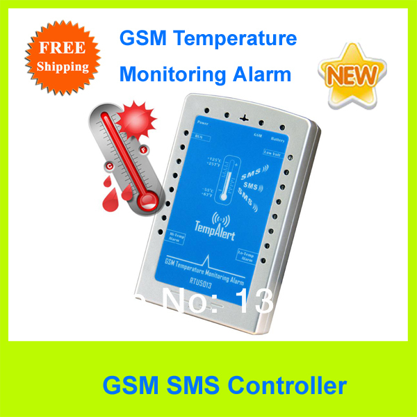 Free Shipping Professional GSM SMS Temperature Monitoring Alarm RTU 5013/Cost effective GSM SMS