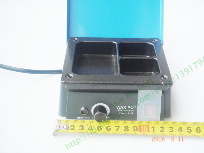 free shipping Dental Lab Technician Products 3 Pots Melting Wax Machine For Waxing Coping