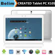 IN STOCK! CREATED X10S 10.1″ IPS Screen 1GB 16GB 1280*800 Android4.2 Quad Core Tablet Pc 7200mAh Dual Cameras/WiFi/Bluetooth