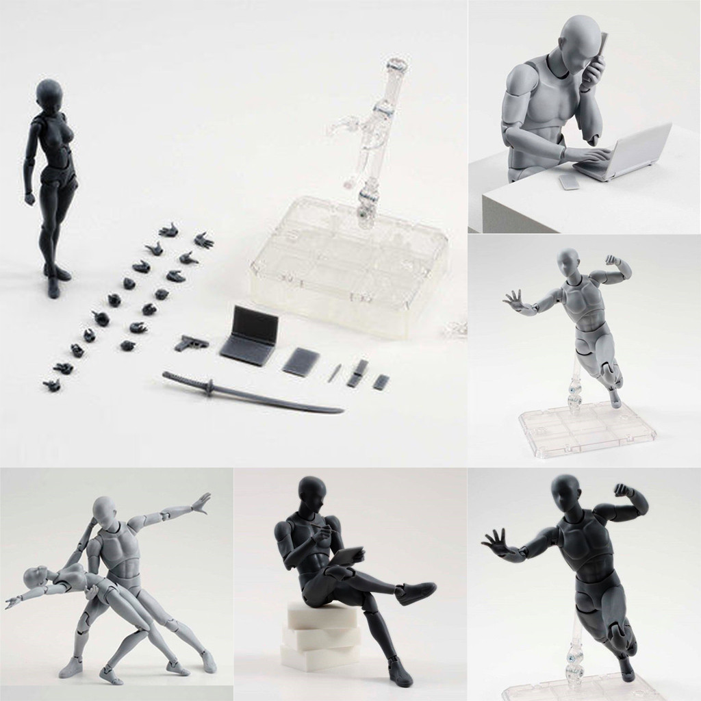 drawing figures for artists action figure model human mannequin man woman kits