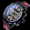 Luxury Brand Men Army Military Watch Men s Quartz Hour LED Digital Clock Full Steel Wrist