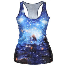 Fashion Punk Girl Digital Print Tank Top Vest Summer Tank Tops Gothic Punk Clubwear