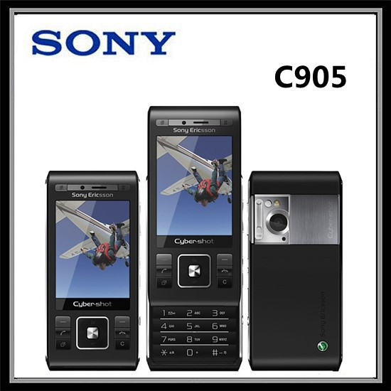 C905 Sony Ericsson C905 Original Unlocked cell phone 3G WIFI GPS 8 1MP Camera Russian Keyboard