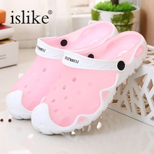 new 2016 women rubber clogs summer beach shoes slippers jelly shoes garden sandals flat casual shoes plus size 36-40
