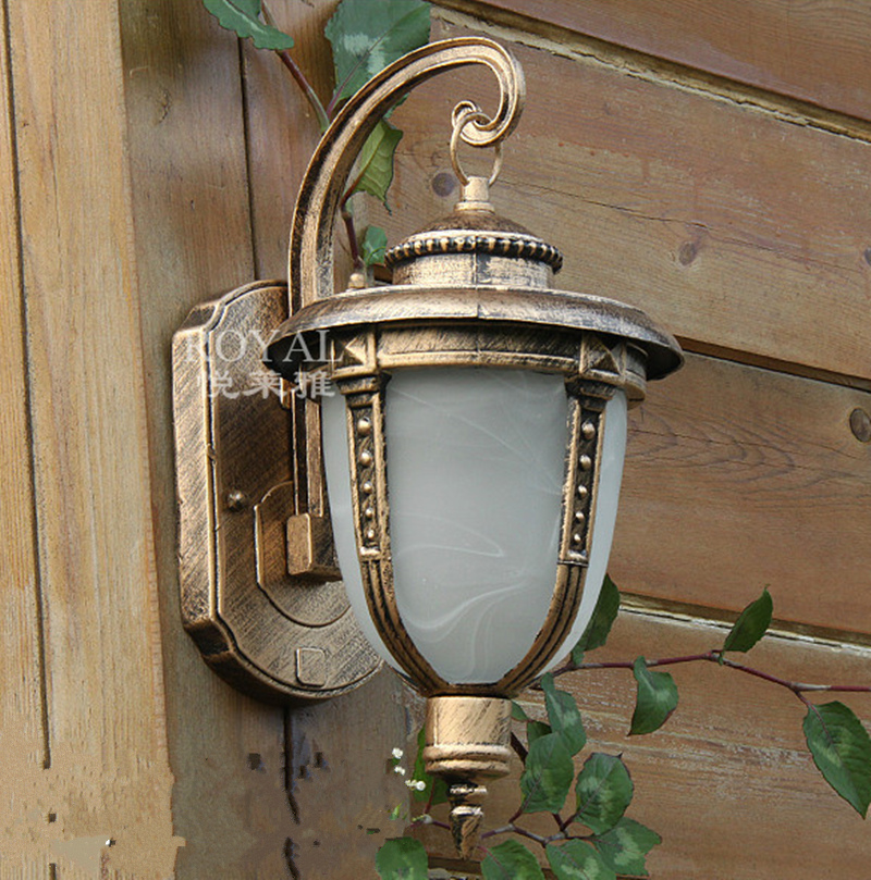 Купить 220 v outdoor patio waterproof wall lamp, corridor ba.