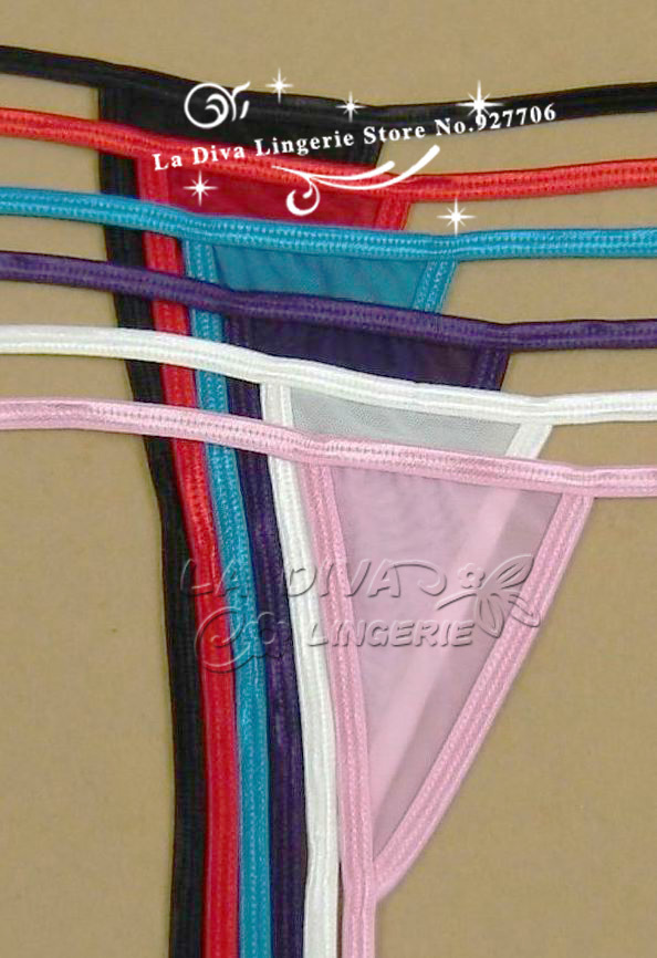 Women-s-Sheer-Mesh-Sexy-MIcro-Bikini-Set-Tied-Bra-Top-1Sling-String-Thong-Ladies-Swimwear