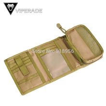 NEW outdoor tactical wallet phone package card package documentation package 1000D nylon fabric water repellent Free Shipping