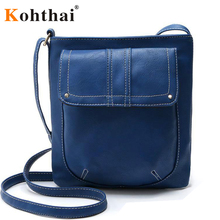 Kohthai Western Cowboy Style Women Messenger Bags Crossbody Bags For Women Bag Leather Quality FB219