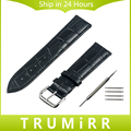 1st Layer Genuine Leather Watchband Universal Watch Band Croco Strap Men Women Wrist Bracelet 12mm 14mm