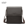 2016 Famous Brand Fashion Men Bag Genuine Leather Business Briefcase Men s Shoulder Bag Men s