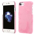 for iPhone 7 4 7 inch Case Fur Coated PC Hard Phone Cases Bag Shell Cover