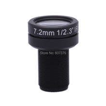 7.2MM Lens 1/2.3 Inch 10MP IR 47D HFOV NON Distortion for Gopro DJI Phantom Drones Newly Coming Hot