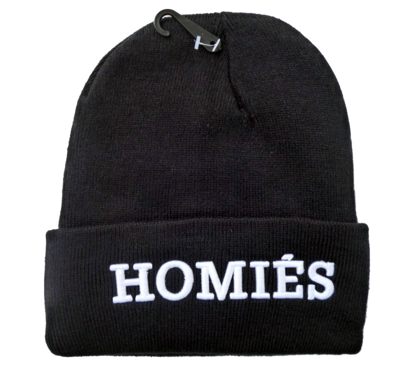 3 Colors New Arrival High Quality Homies Beanie Snapback Hats Football Skullies Wool Winter Warm Knitted