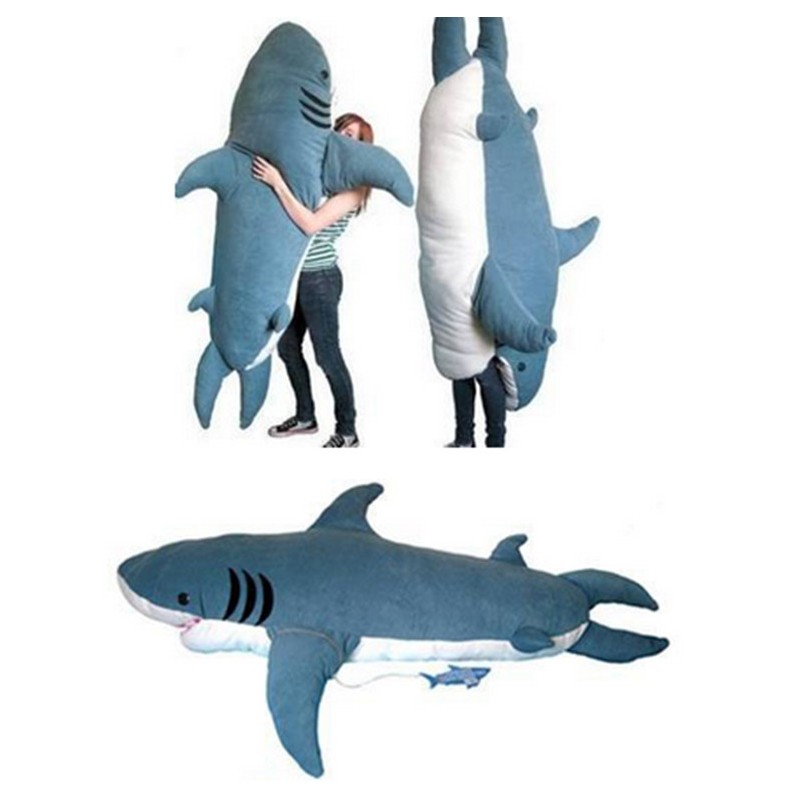 giant shark pillow that eats you
