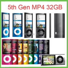 2015 news 5th mp4 player Music player 9 Colors slim TFT 2.2″ LCD 32gb with fm radio video player 1.3MP camera + 5th earphone
