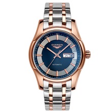 Origianl GUANQIN Business Casual Men Watches Top Brand Luxury Waterproof Automatic Mechanical Stainless Steel Men Wristwatches