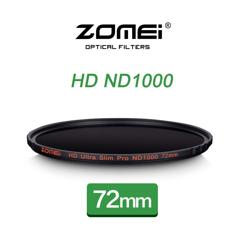 ZOMEI 72  HD    ND1000      Nikon Canon 18-200  