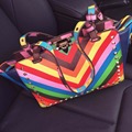 2015 New Fake Designer High Quality Rivet Crossbody Bag For Women