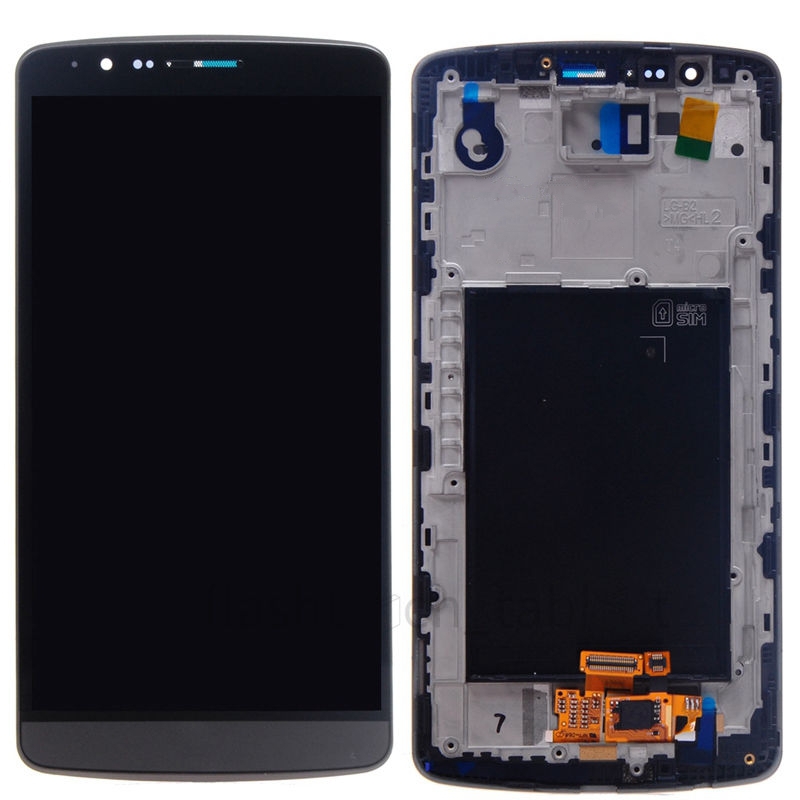 Grey LCD For LG G3 D855 LCD Display+Touch Screen w...
