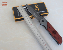 3.7 ” Browning cuchillo carpeta acero 440C navajas herramienta edc cerca de longitud con 125 mm cuchillo que acampa esee cuchillo G16072