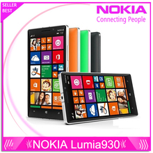 Original Nokia Lumia 930 cell phone 20MP Camera LTE NFC Quad-core 32GB ROM 2GB RAM  free shipping