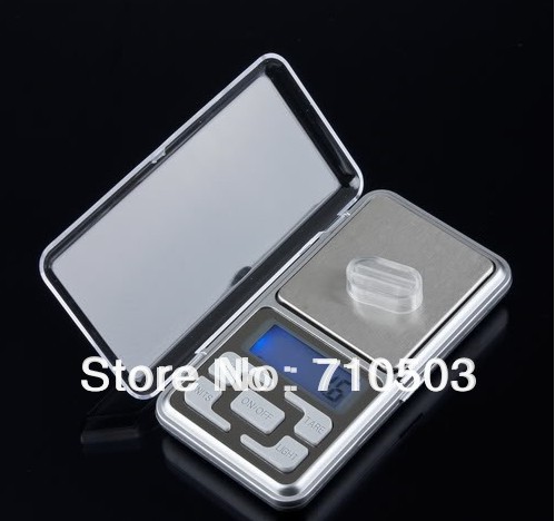 Free Shipping 500g 0.1g Digital Weight Pocket Balance Jewelry Scale  With Retail box