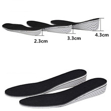 Memorized Materials Foam Shoe Insoles for Men and Women Free Size(35-44) palmilha salto alto Heel Cushion Height Increse Insole