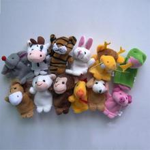 Hot Baby Toys & Hobbie 12pcs/set models stuffed animal 12 zodiac animals finger Baby Stuffed Toys