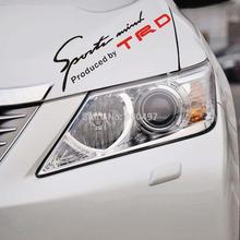 TRD Toyota Racing Development Sports Classical Car Sticker Auto Decal Eyelids Sticker for Toyota Camry Reiz RAV 4 Corolla Hilux