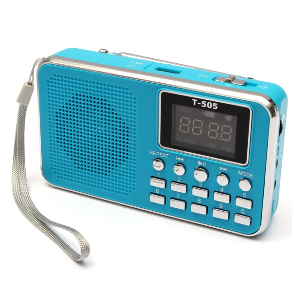 Excellent Quality Universal Home Stereo Speaker Mini Portable Radio TF Card Speaker FM Radio Digital Speaker