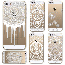 Phone Cases for Apple iPhone 5 5S Case Transparent Crystal Case Design TPU Silicon Phone Covers Shell Capa Back Case Top Quality