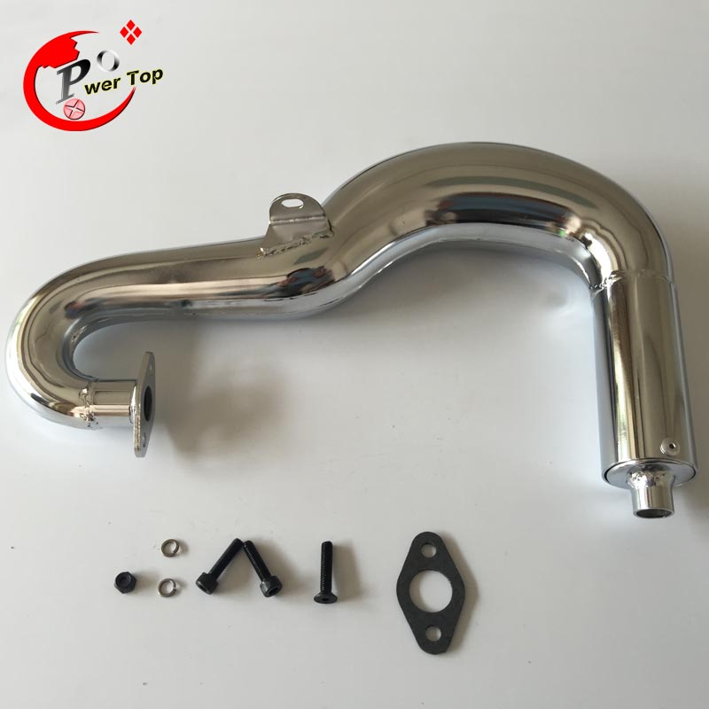 RC chrome Monster Exhaust pipe fits FG,SMT Monster Truckin Parts & Accessories from Toys