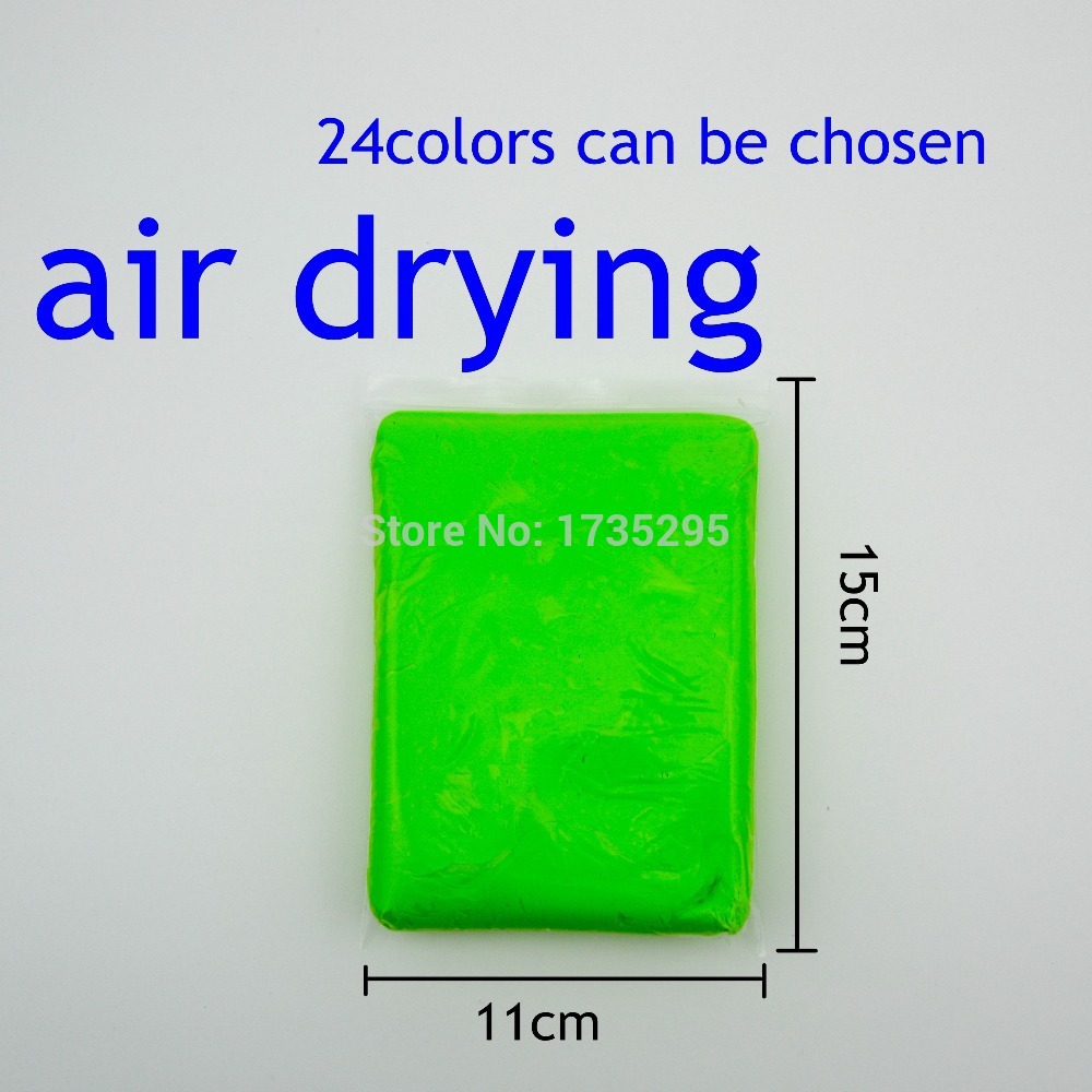 1ps Air Dried polymer clay 100g solid color Air dried Soft Polymer Modelling Clay Educational toy