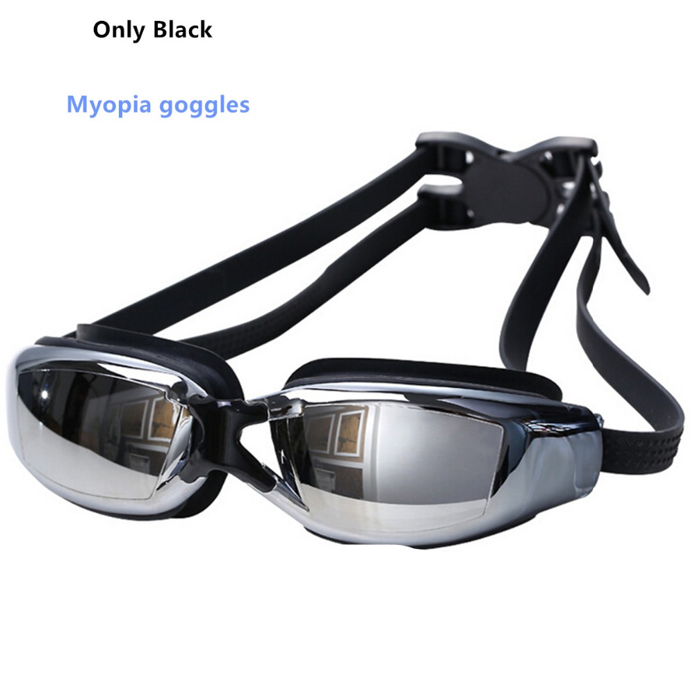 Multi Prescription Optical Myopia Nearsight Goggle Glasses Sportswear Silicone Polycarbonate Lens Anti-fog Coated Watertight