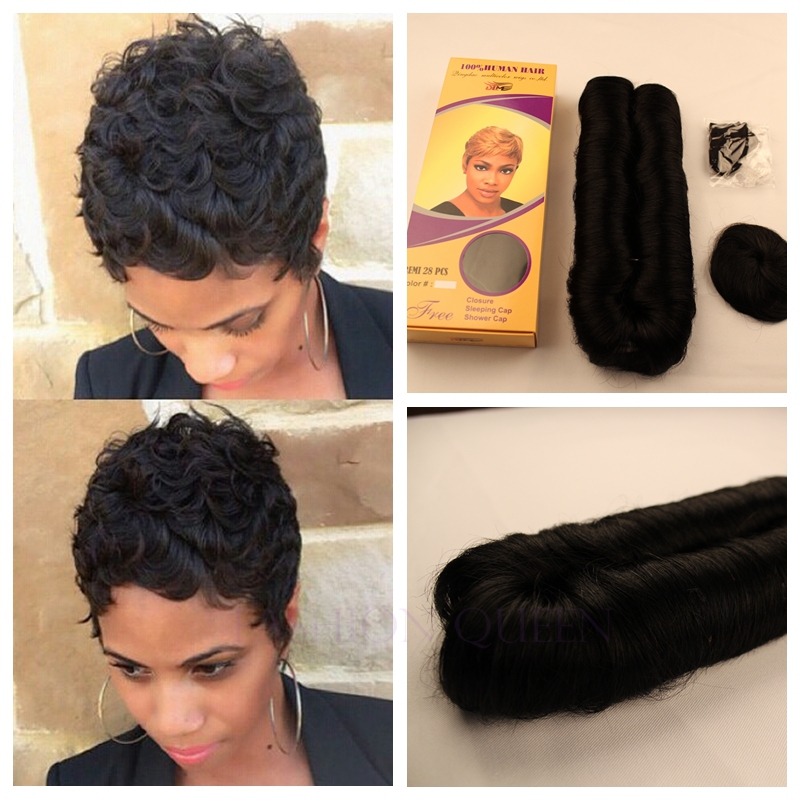 Remy 27 Piece Hair Weave | 3pc free shipping remy short weave hair 27pcs bump short Remy 27 Piece Hair Weave | 3pc free shipping remy short weave hair 27pcs bump short