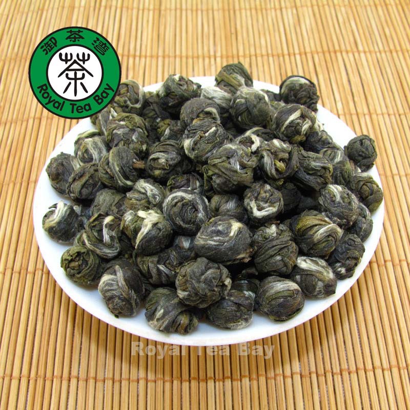 Premium Handmade Jasmine Pearl Tea T010 Green Tea 100g