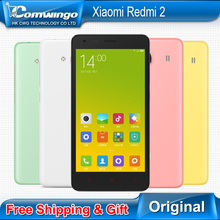 in stock Original Xiaomi Red Rice 2 Redmi 2 Hongmi 2 4G MIUI 6 MSM8916 Quad Core 4.7” 1GB RAM 8GB ROM 8.0MP Mobile Phone[LTE]