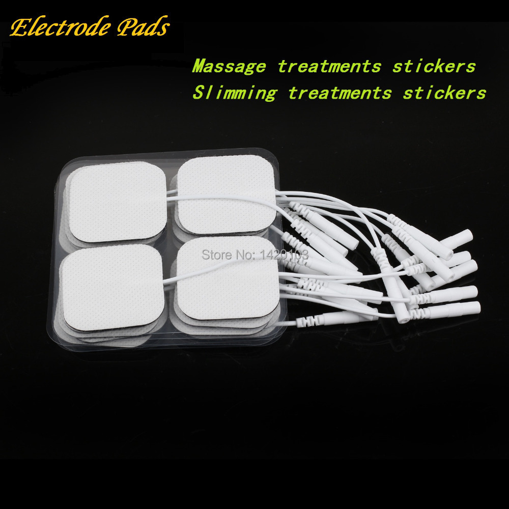 60pcs Electrode Pads Massage therapy electrode piece slimming beauty electrode pads physiotherapy Safety and Health