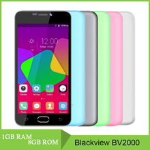 Blackview BV2000 BV2000S Original 4G Smart Phone 5” Android 5.1 MTK6735 Quad-core 1.0GHz RAM 1GB ROM 8GB 2400mAh 8MP Cell Phone