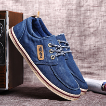 2015 new men s denim canvas shoes fashion casual board shoes Sneakers mf D027