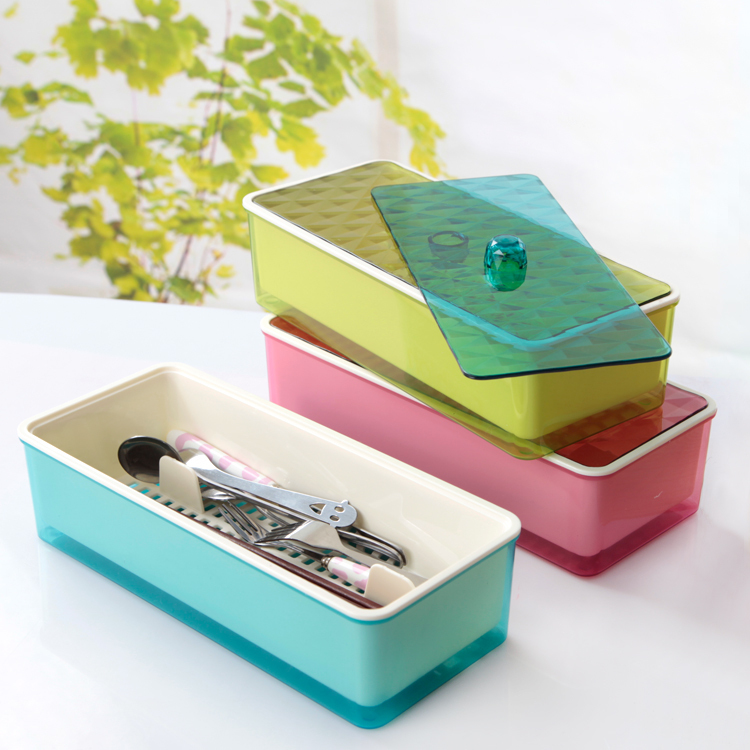 Kitchen Gadget Cutlery Organizer Tableware Kit Storage Leachate Dust