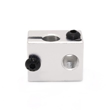 High Quality Aluminium Heat Block for E3D V6 J head 3D Printer RepRap Makerbot MK7 MK8