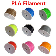 Makerbot/reprap/mendel/UP 3D printer PLA 1.75mm 1kg(2.2lb) filaments multicolor Plastic Consumables Material