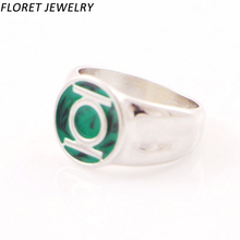 Floret Jewelry 2015 Best Selling Rings Classic Green Lantern Ring Unisex Rings for Men and Women